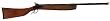THE COACHMAN WESTERN RIFLE 31" Toy Replica CAP GUN Wood & Steel