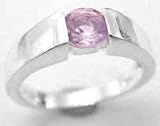 Sterling Silver Genuine Amethyst Ring