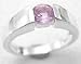 Sterling Silver Genuine Amethyst Ring