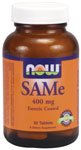 SAMe by NOW Foods - (400mg - 30 Vegetarian Tablets)