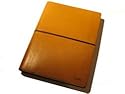 Ciak Medium Tan Leather Journal, with lined ivory cream paper