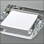 Personalized Acrylic Post it Note Holder with Notepad - Great Gift