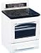 Dollhouse Miniature Free Standing Modern White Range