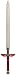 Nerf N-Force Marauder Long Sword - Red