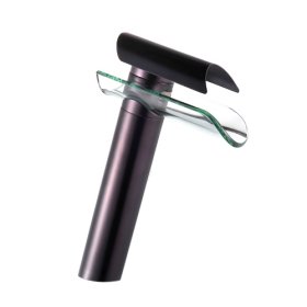 3 Year Warranty Oil-rubbed Bronze Antique Waterfall Bathroom Sink Faucet