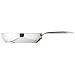 Clearview Pour 'n' Strain Non-Stick Coated Stainless Steel Frying Pan 24cm