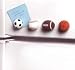 Kitchen & Housewares : Sports Ball Magnets (Set of 4)