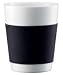 Bodum Canteen Porcelain Double Wall Medium Tumbler, Set of 2