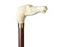 Faux Ivory, Reins Horse Head, Cane