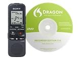 Sony ICD-PX312D Digital Flash Voice Recorder Includes Dragon Naturally Speaking Voice to Print Software