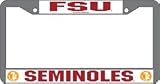 Florida State Seminoles Chrome License Plate Frame