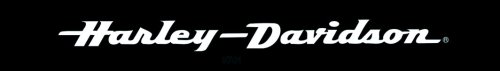 Harley Davidson Script Windshield Decal