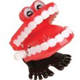 Clockwork Walking Chattering Teeth x4