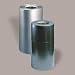 Atrium Open Top Waste Receptacle, 35 Gallon, Satin Aluminum finish, round, 18 d RUB9079SAL