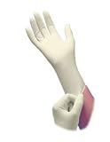 Microflex CE5-429-S CE5 Latex Cleanroom Glove, Small