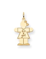 Genuine IceCarats Designer Jewelry Gift 14K Kid Charm