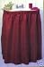 Sink Skirts | Fabric Skirts - New Fabric Sink Skirt - Burgundy