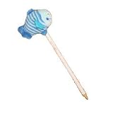 Tuc Tuc Blue Fish Pencil. Sea Collection.