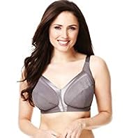 Total Support Striped Non-Wired B-G Bra