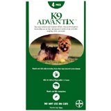 K9 Advantix Flea Control for Dogs up to 10 Pounds  (4 Applications)