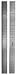 General Tools Ruler, Flexible, 6, SS, 15/32W, 4R Grad Type