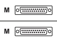 Belkin Gender Changer DB25M/DB25M Low Profile