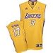 Los Angeles Lakers Andrew Bynum Adidas Replica Home Jersey XXL