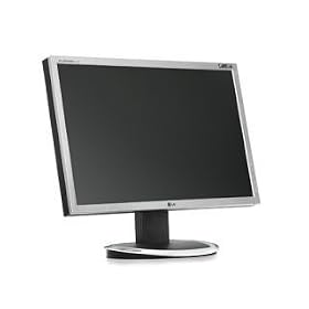 LG L204WT 20" Widescreen LCD Monitor DVI Tilt 5ms 1600:1 Speakers Black