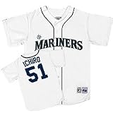 Seattle Mariners Ichiro Youth Player Name Home Replica Jersey