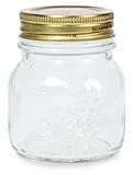 Bormioli Rocco Quattro Stagioni 5 Ounce Canning Jar, Set of 12