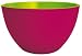 from zak! designs zak! designs 2-Tone Salad Bowl Rasberry/Green, 28cm Model z1701-1892