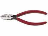210NZ5EG80L. SL160  Klein Tool 72194 Diagonal Telephone Work Pliers, Type E 6, Red