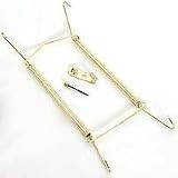 Plate Hanger, 14 x 18 Brass