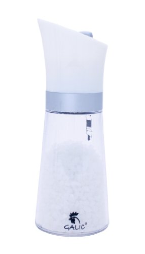 Galic Upside-Down Salt Mill White Top