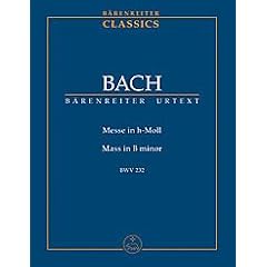 Messe in h-Moll BWV 232: Studienpartitur