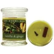 FOR EVERYBODY CANDLES 6 Oz Vanilla Ginger Scent Jar Candle by FOR EVERYBODY CANDLES