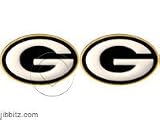 Jibbitz Green Bay Packers NFL Crocs Shoe Charms Set of 2
