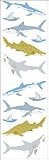 Sharks Stickers by Mrs. Grossman's