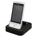 USB Dockingstation mit Akkuladefach und Netzteil für HTC Hero,  T-Mobile G2 Touch