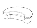 キャップ(NE-C28-1P4)【オムロン コンプレッサー式ネブライザーNE-C28 C29 C30適応】