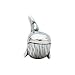 Kera Sterling Silver Whale Bead