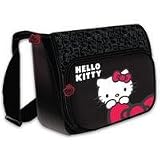 Hello Kitty Horizontal Messenger Style Laptop Case (BLACK) Back To School KT4338BH