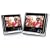 Coby TFDVD7751 7-Inch Tablet Portable Dual Screen DVD Player, Black