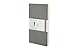 Moleskine Volant Notebook (Set of 2), Large, Ruled, Slate Grey, Payne's Grey, Soft Cover (5 x 8.25)