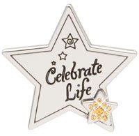 Finders Key Purse Celebrate Life Keychain