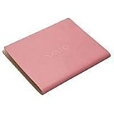 ソニー VAIO type G専用 本革製キャリングカバー（ローズ…
