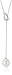 Bella Pearl Dangling Lariat White Y-Shaped Necklace, 19.5