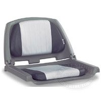 Wise Deluxe Molded Plastic Fold-Down Seat WD139LS012 Grey/Charcoal/Grey