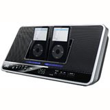 JVC NXPN7 Portable Audio System with Dual iPod Dock