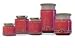 10 Oz. Teakwood & Violet Highly Scented Jar Candles